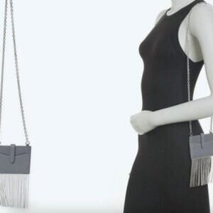 Rebecca Minkoff Leather Card Case on Chain